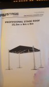 Alustage Roof 10,5m x 8m