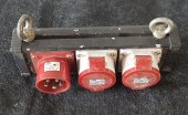 Caseta split 32A-2x32A