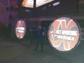 Panza proiectie rotunda, 1,80m diametru