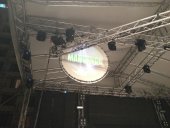 Panza proiectie rotunda, 1,80m diametru