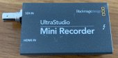 Placa captura UltraStudio Mini Recorder