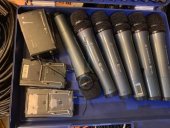 Sennheiser ew500 G1, 6 beltpack, 6 microfoane wireless g2 g3 ew100